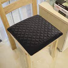 This reversible option features one plush side for optimal. Amazon Com Comfortanza Chair Seat Cushion 16x16x1 6 Inches Memory Foam Square Thick Non Slip Pads For Kitchen Dining Office Chairs And Car Seats Comfort And Back Pain Relief Black Kitchen