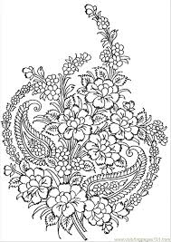A free flower printable with 4 hands on ways to use this simple printable and teach coloring, number matching, counting and sequencing! Pin By Elizabeth On Coloring Pages Flower Coloring Pages Pattern Coloring Pages Free Coloring Pages