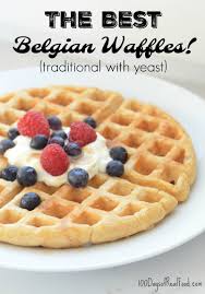 best belgian waffles traditional with