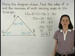 Angles Of A Triangle Triangle Sum