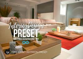 free interior design lightroom preset
