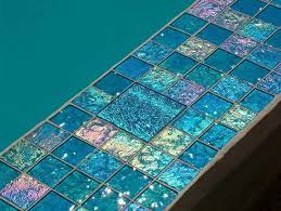 Lightstreams Glass Pool Tile Aqua