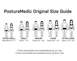 Small Posturemedic Original Posture Corrector Brace Selection Of Sizes Small Improve Posture With Support And Exercises