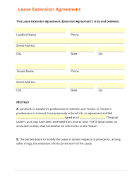 Free Renewal Lease Agreement Forms Perfect Tenancy Agreement