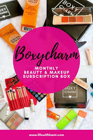 boxycharm monthly beauty makeup
