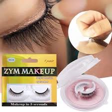 1pair glue free faux mink eyelashes no