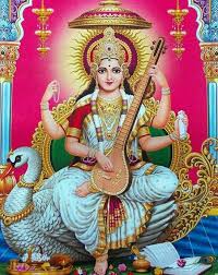 Hindu goddess saraswati for vasant panchami background. 723 Maa Saraswati Images Goddess Maa Saraswati Images Bhakti Photos