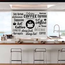 Wall Decal And Stickers Coffee Phrases