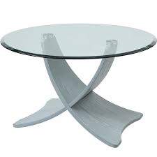 Round Glass Coffee Table Siena