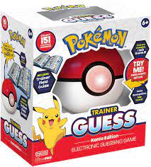 Buy Pokemon Trainer Guess - Kanto Edition Toy, I Will Guess It! Electronic  Voice Recognition Guessing Brain Game Pokemon Go Digital Travel Board Games  Toys Online in Germany. B0947HBBD9