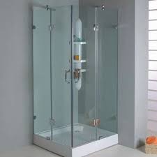 Hinged Shower Toughened Glass Door For