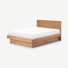 meiko double platform bed with drawer