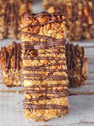 paleo chewy granola bars a golden