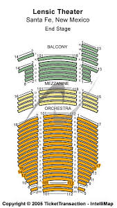 Lensic Theater Seating Chart