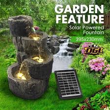 Powered Water Fountain Garden Features