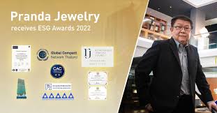 pranda jewelry receives esg awards 2022