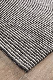 viscose wool striped rug carpet