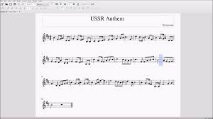 African national anthem for recorder quartet sheet music pdf file. Ussr Anthem For Alto Bari Sax Sheet Music Youtube
