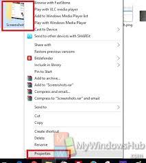 location for screenshots in windows 10