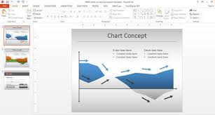Free Area Chart Powerpoint Template