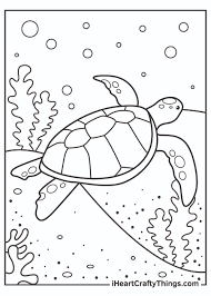 Point to a child and have the child choose his or her own fish by using the fishing pole or by pointing. Sea Turtle Coloring Pages Updated 2021