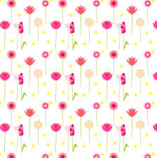 Giant blue flower paper 5. Free Digital Floral Scrapbooking Paper Pink And Yellow Paradise Geschenkpapier Freebie