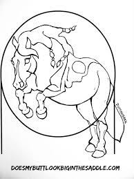 • first place winner their coloring masterpiece framed by the frame maker and a custom framing gift certificate! Does My Butt Look Big In The Saddle Horse Equine Agility Coloring Page