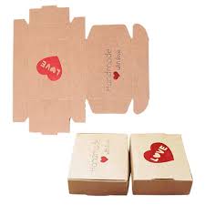 kraft gift box handmade with love 5x
