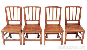 georgian elm oak kitchen dining chairs
