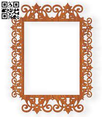 photo frames e0010583 file cdr and dxf