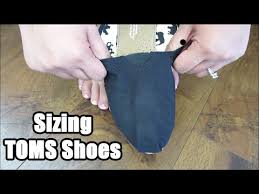 shoe daca how to fit and size toms
