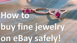 how to jewelry from ebay safely