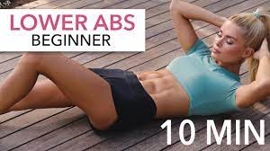 10 min lower ab workout beginner