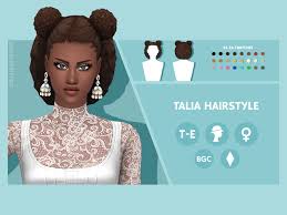 the sims resource talia hairstyle
