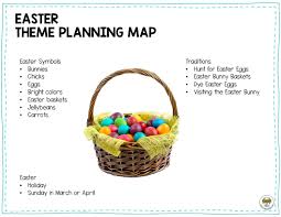 pre easter lesson planning ideas