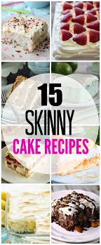 Add 1/2 cup water, and mix thoroughly. 15 Skinny Cake Recipes Yummy Healthy Easy