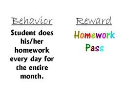 Vibrant Behavior Reward Chart Elementary Middle Or High School