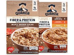instant oatmeal quaker oats