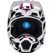 Fox V3 2020 Zebra Le Helmet