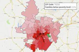 san antonio zip codes and poverty levels