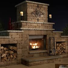 Necessories Grand Outdoor Fireplace
