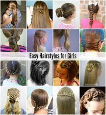 The girl's hairstyles for school you make should go with any outfit and look good for all types of hair. Easy Hairstyles For Girls Easy Hairstyles Girls Hairstyles Easy Little Girl Hairstyles