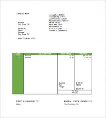 Travel Invoice Templates 18 Free Word Excel Pdf Format Download