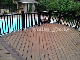 trex e rum deck with privacy screen