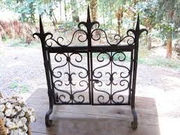 Forged Wrought Iron Fireplace Hearth