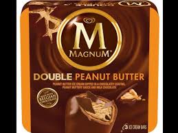magnum ice cream bar double peanut