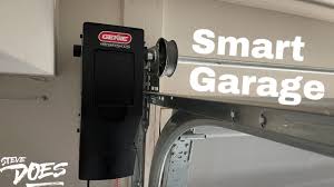 genie s smart garage door opener wall