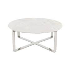 Round Marble Coffee Table With