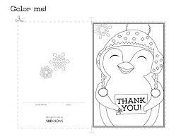 These thank you cards are a wonderful way to do so. 16 Thank You Ideas Coloring Pages Thank You Cards From Kids Christmas Coloring Cards