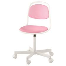 The chair and desk each raise in small increments so that there will never be an in between time period for her. Amazon Com Ikea Orfjall Child S Desk Chair White Vissle Pink Furniture Decor